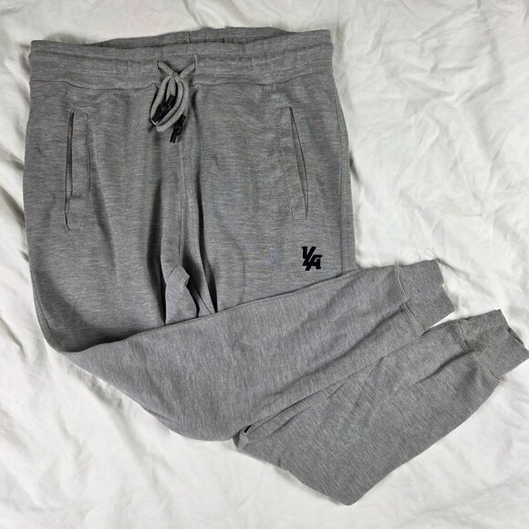 YoungLA Joggers Mens Medium Gray Sweatpants Casual Athletic Pockets Drawstring - Picture 1 of 12
